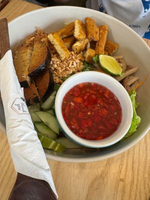 Saigon bowl is the perfect complete meal! Absolutely worth it at iVegan Supershop Westlake Hanoi - Healthy Plant Based Cafe in Hanoi