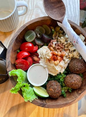 Falafel bowl   at iVegan Supershop Westlake Hanoi - Healthy Plant Based Cafe in Hanoi