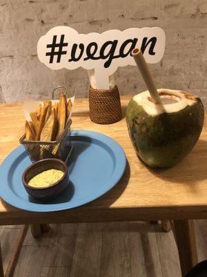 Sweet potato chips   at iVegan Supershop Westlake Hanoi - Healthy Plant Based Cafe in Hanoi