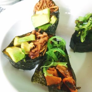 Some japanese taste at Just Bop in Hanoi