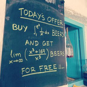 Always look on he funny side of life!😀 at Kalamia in Koufonisia