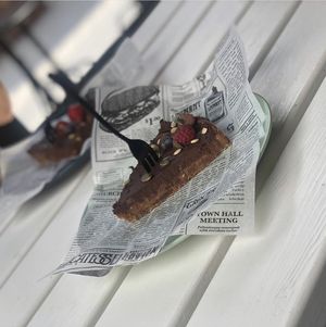 Dadeltaart at Brunchbar in Heerlen