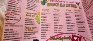 Their menu 2 at Brunchbar in Heerlen