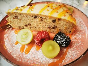 Banaan pistache koek. Erg lekker. at Brunchbar in Heerlen