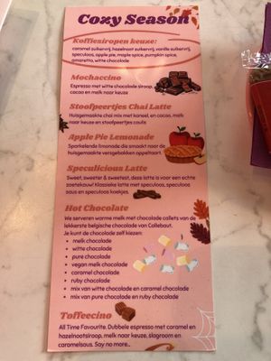 seasonal drinks  at Brunchbar in Heerlen