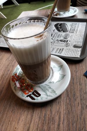 Cappuccino cocosmilk at Brunchbar in Heerlen