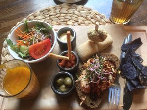 Vegan plank at Brunchbar in Heerlen