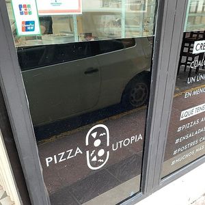 Restaurant outer at Pizza Utopia in Ronda