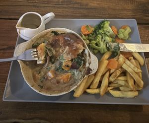 Ate some before I remembered to take a picture… 100% proof of great food 😂  at PIE in Lagos