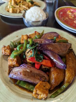 Tofu and Eggplant marked new on the menu at Kiin Lao & Thai Eatery in Pittsburgh
