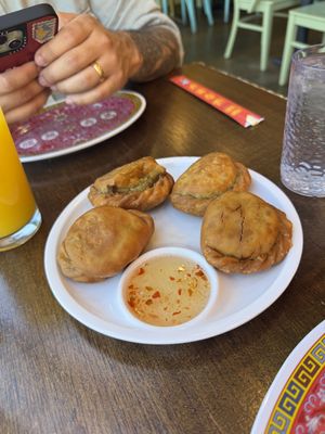 curry puffs   at Kiin Lao & Thai Eatery in Pittsburgh