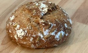 Seeded Whole Wheat Sourdough Boule at [plant-baked] in New York City