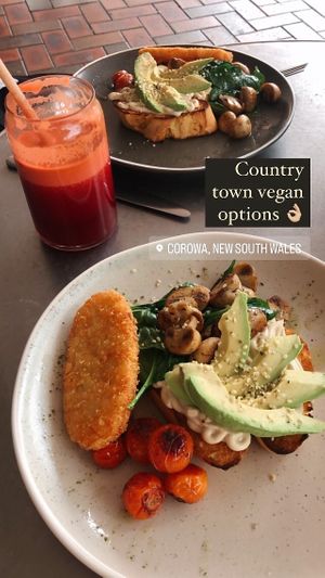   at Green Bean Cafe in Corowa