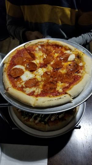 The Pepperoni at Pizza Verde in Fort Worth