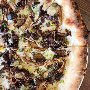 Funghi at Pizza Verde in Fort Worth