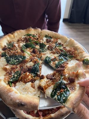 Kimchi  at Pizza Verde in Fort Worth