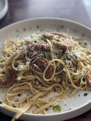 Shrimp Scampii  at Pizza Verde in Fort Worth