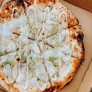 Potato Leek at Pizza Verde in Fort Worth