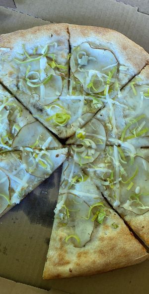 Potato leek at Pizza Verde in Fort Worth