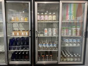 Excellent organic juices and other drinks  at Organic Krush in Amagansett