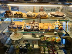 vegan sweets at Zettan's in Vaxjo