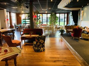 inside at Zettan's in Vaxjo