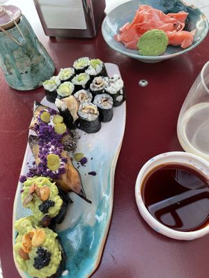   at Cudo Vegan Sushi in Poznan