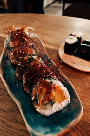   at Cudo Vegan Sushi in Poznan