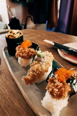   at Cudo Vegan Sushi in Poznan