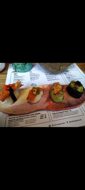  at Cudo Vegan Sushi in Poznan