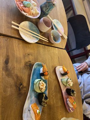   at Cudo Vegan Sushi in Poznan