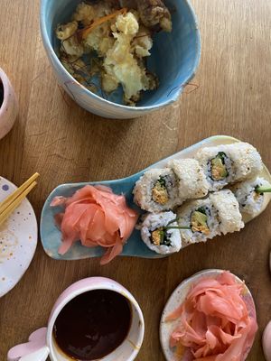   at Cudo Vegan Sushi in Poznan