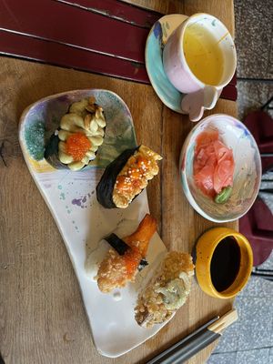   at Cudo Vegan Sushi in Poznan