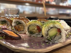   at Cudo Vegan Sushi in Poznan