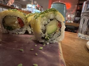   at Cudo Vegan Sushi in Poznan