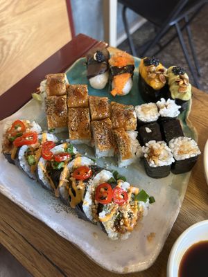  #Veganuary at Cudo Vegan Sushi in Poznan