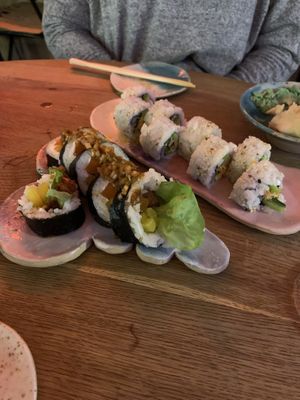   at Cudo Vegan Sushi in Poznan