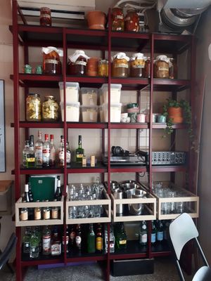 Inside at Cudo Vegan Sushi in Poznan