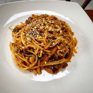 The most delicious bean sprouts!  at Soban Vegan 소반 비건식당 in Busan