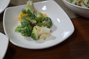 That’s broccoli   at Soban Vegan 소반 비건식당 in Busan