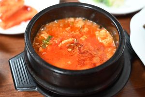 The stew  at Soban Vegan 소반 비건식당 in Busan