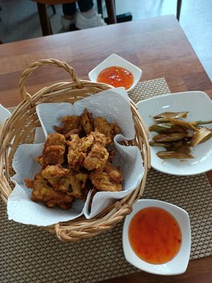Fried soy chicken at Soban Vegan 소반 비건식당 in Busan