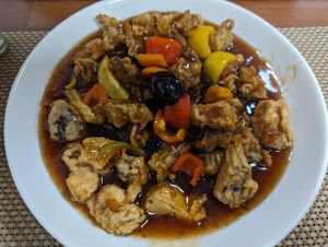 Pyogo tangsu at Soban Vegan 소반 비건식당 in Busan