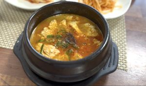 My fav Kimchi jigae   at Soban Vegan 소반 비건식당 in Busan