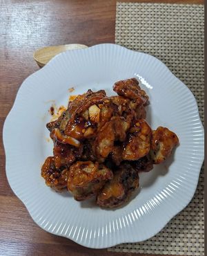 Pyogo gangjeong  at Soban Vegan 소반 비건식당 in Busan