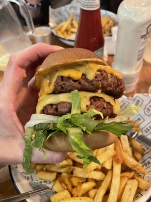   at Honest Burgers in Bristol