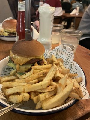   at Honest Burgers in Bristol
