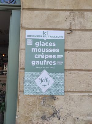 Jolly at Jolly Chocolat in Bordeaux