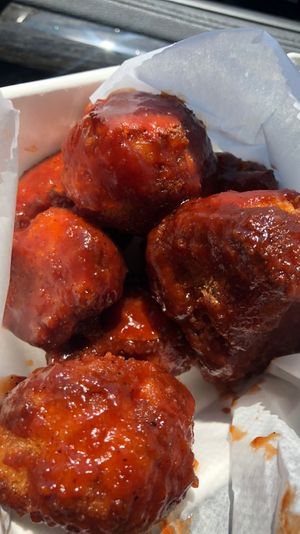 Asian sticky cauliflower  at My Mama's Vegan in Baltimore