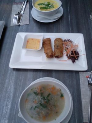 really good soups and rolls at Vevi in Vienna